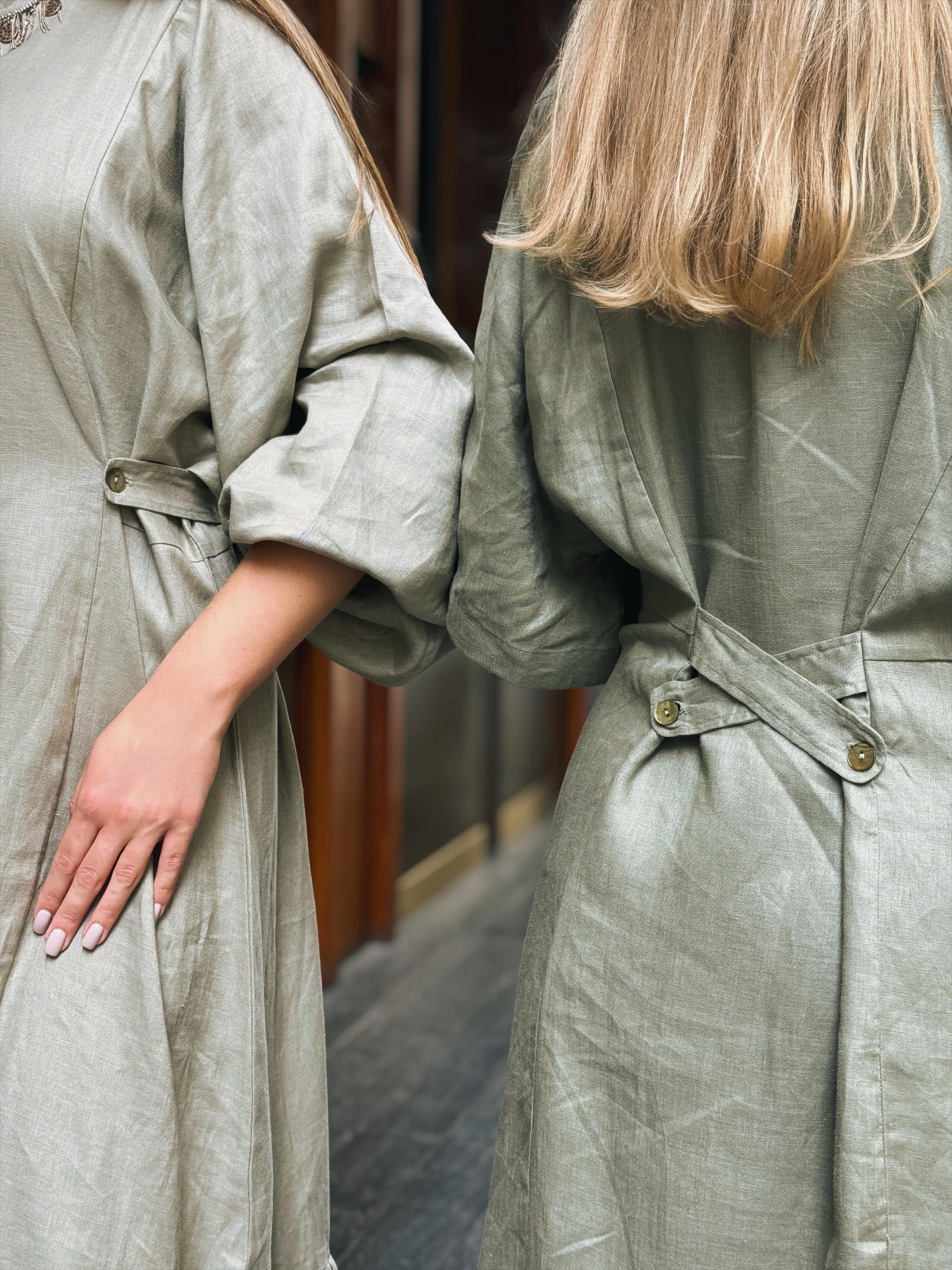 Olive Mist Maxi Dress