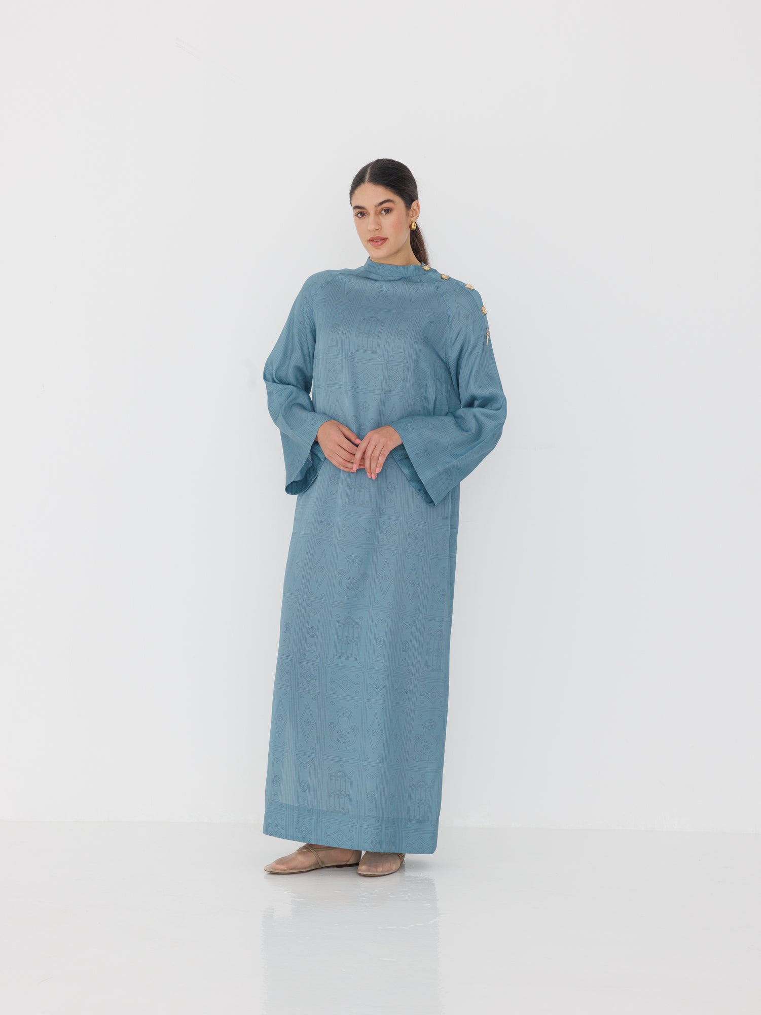 Sukoon silk kaftan