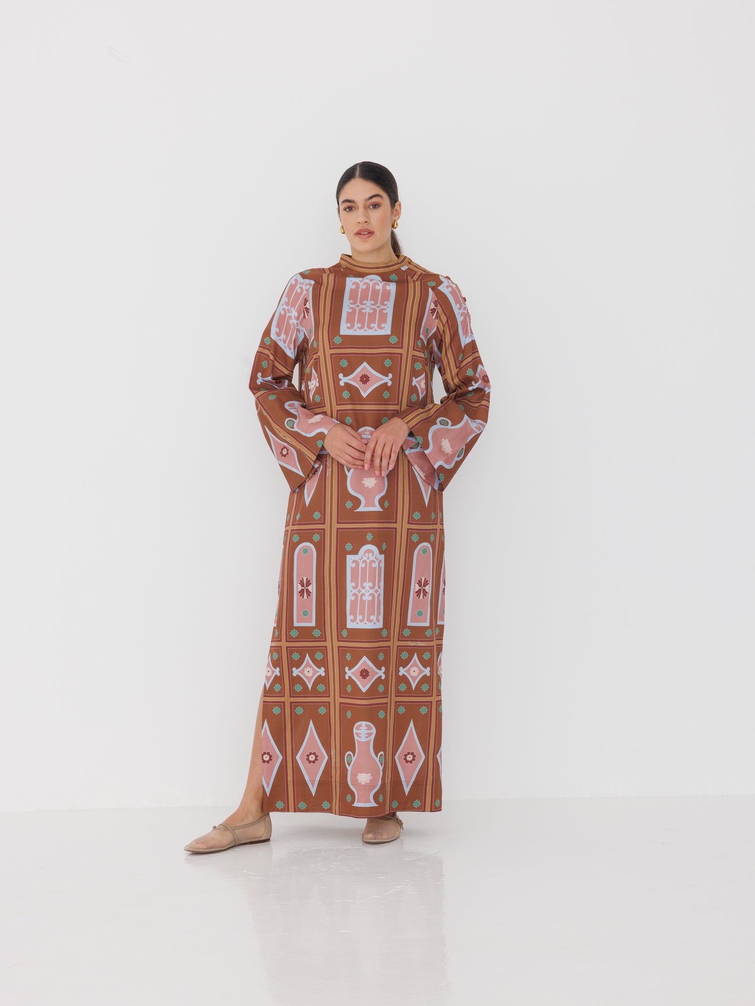 Sukoon silk kaftan