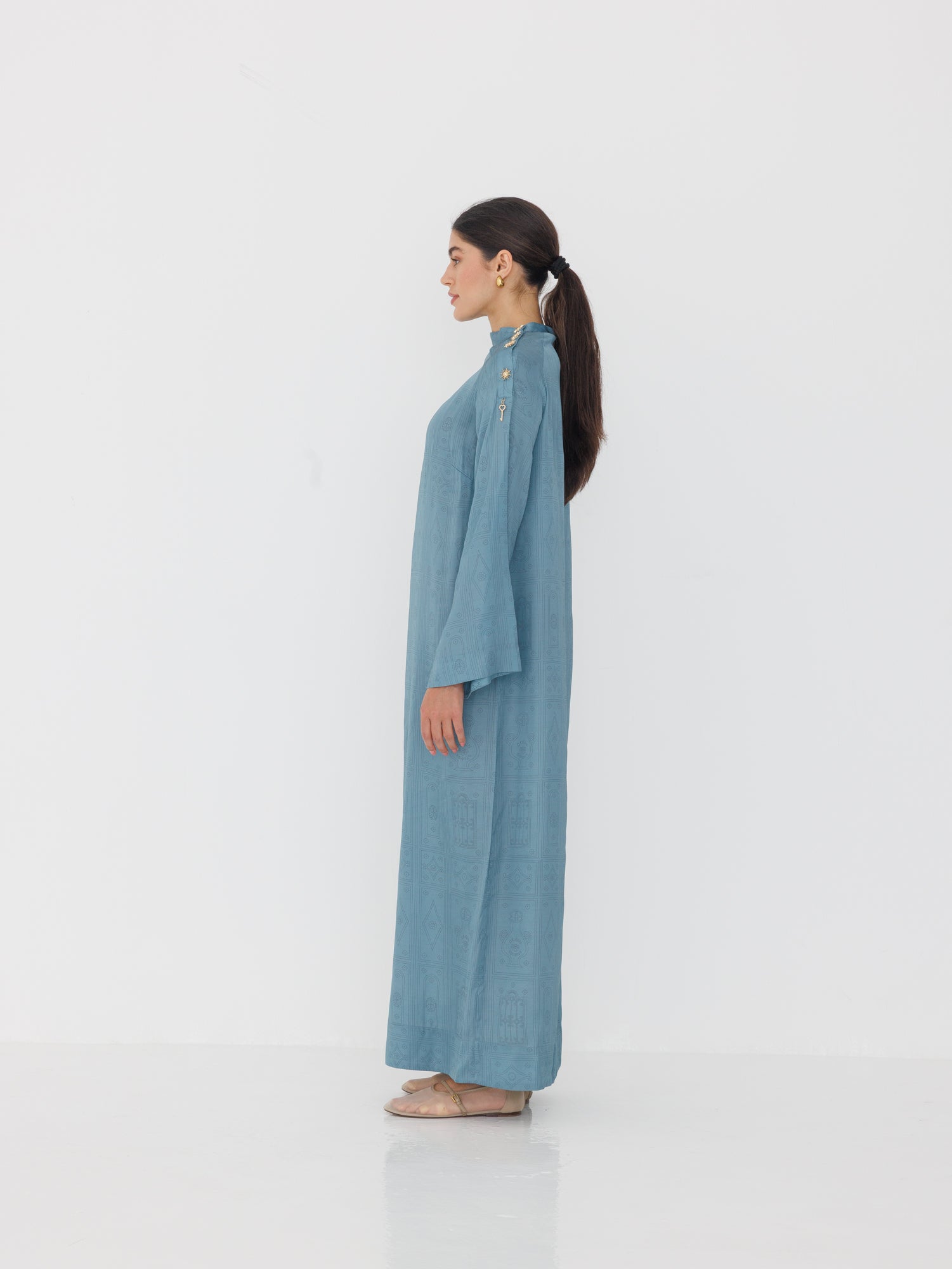 Sukoon silk kaftan