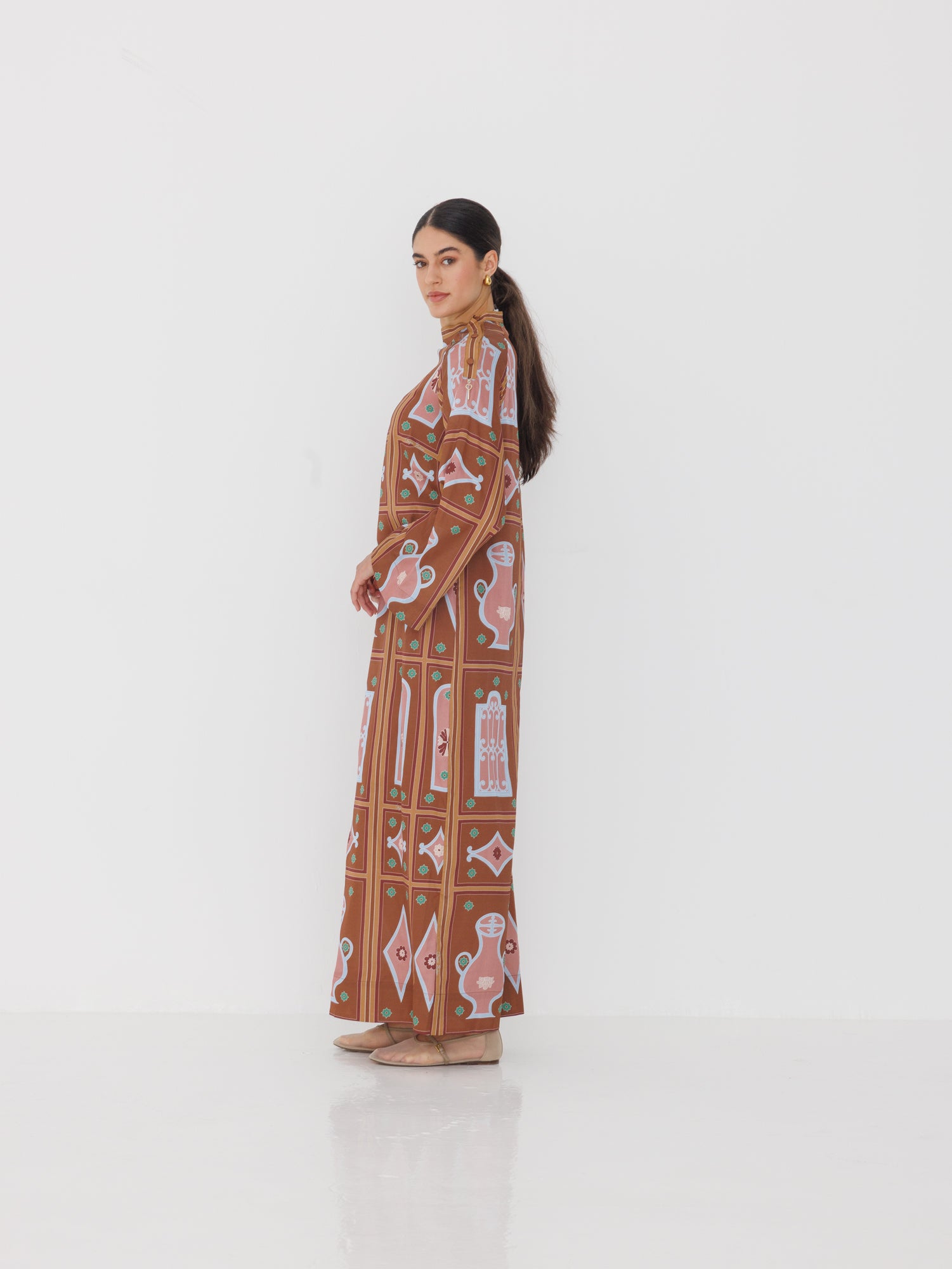 Sukoon silk kaftan