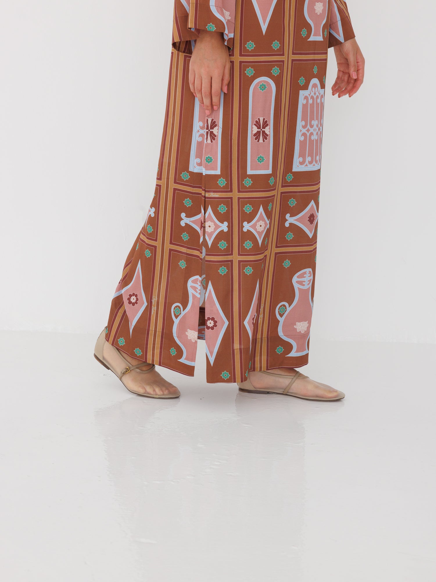 Sukoon silk kaftan
