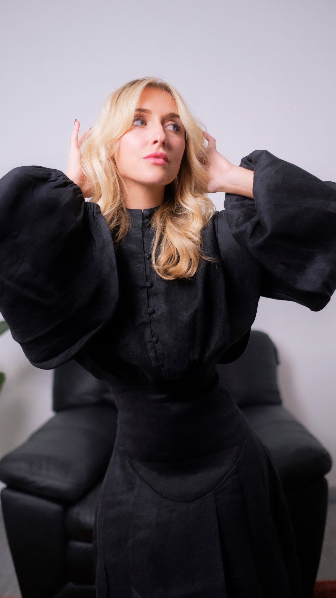 Naya long sleeves maxi dress