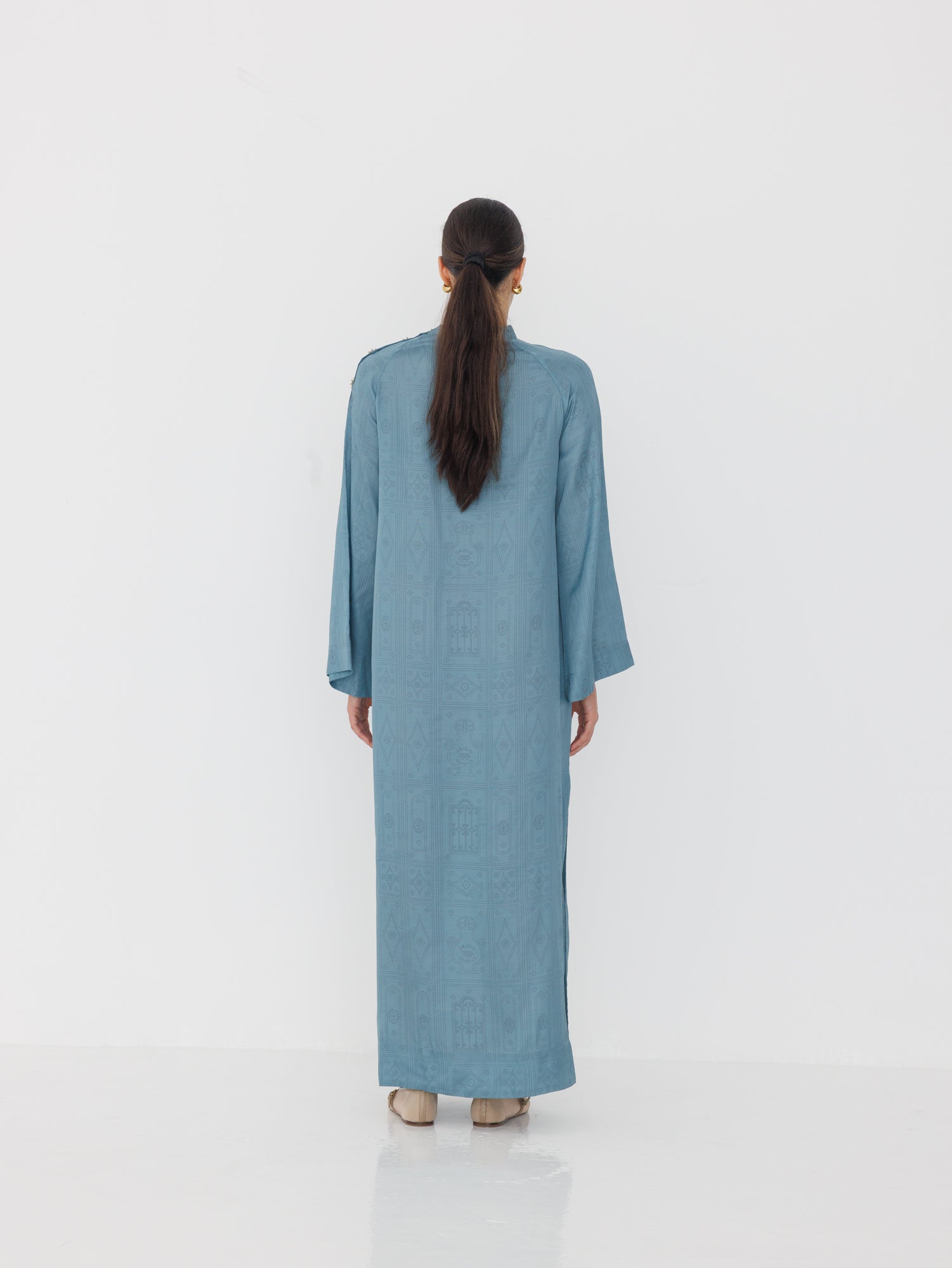 Sukoon silk kaftan