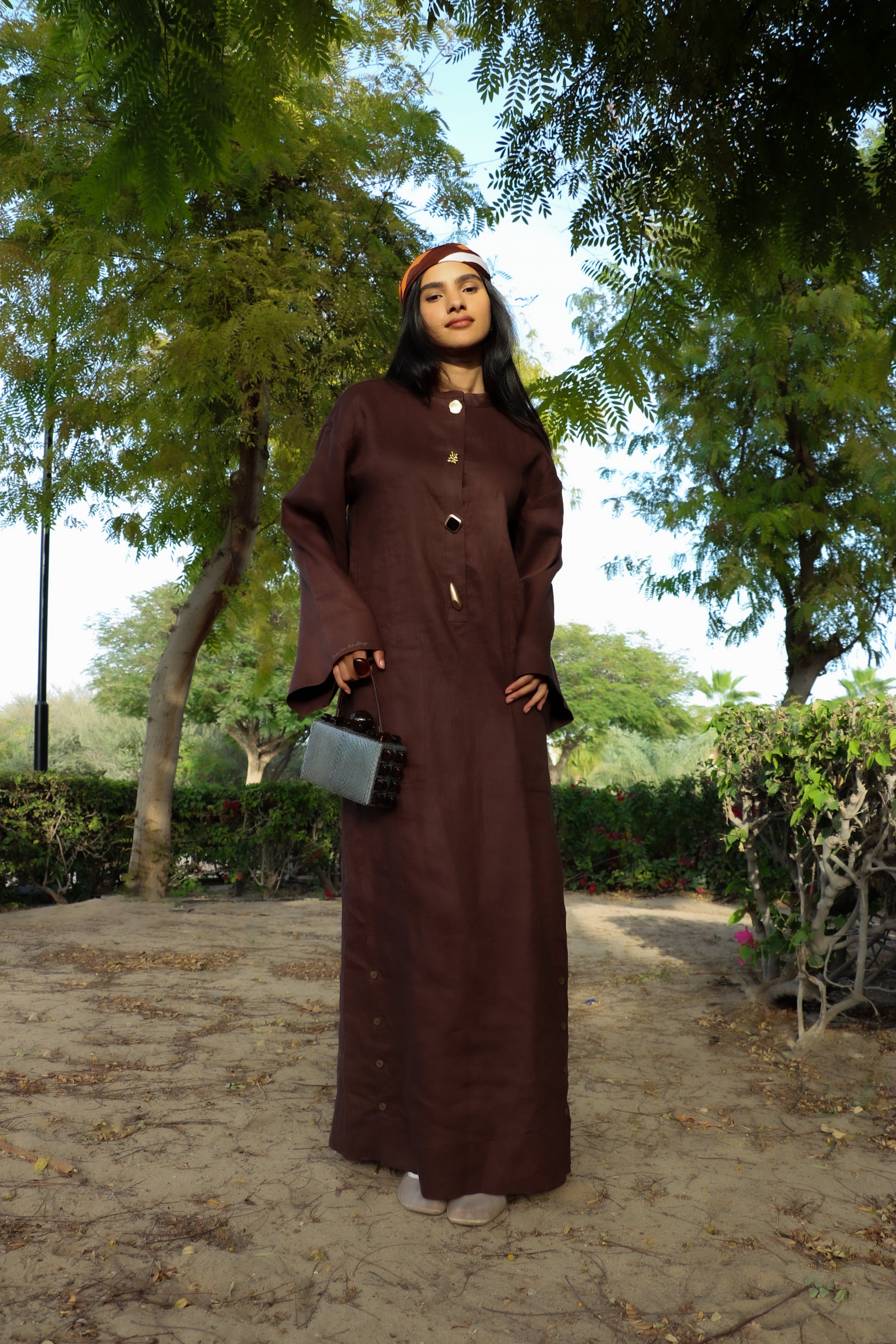Elaya Kaftan Tunic Dress