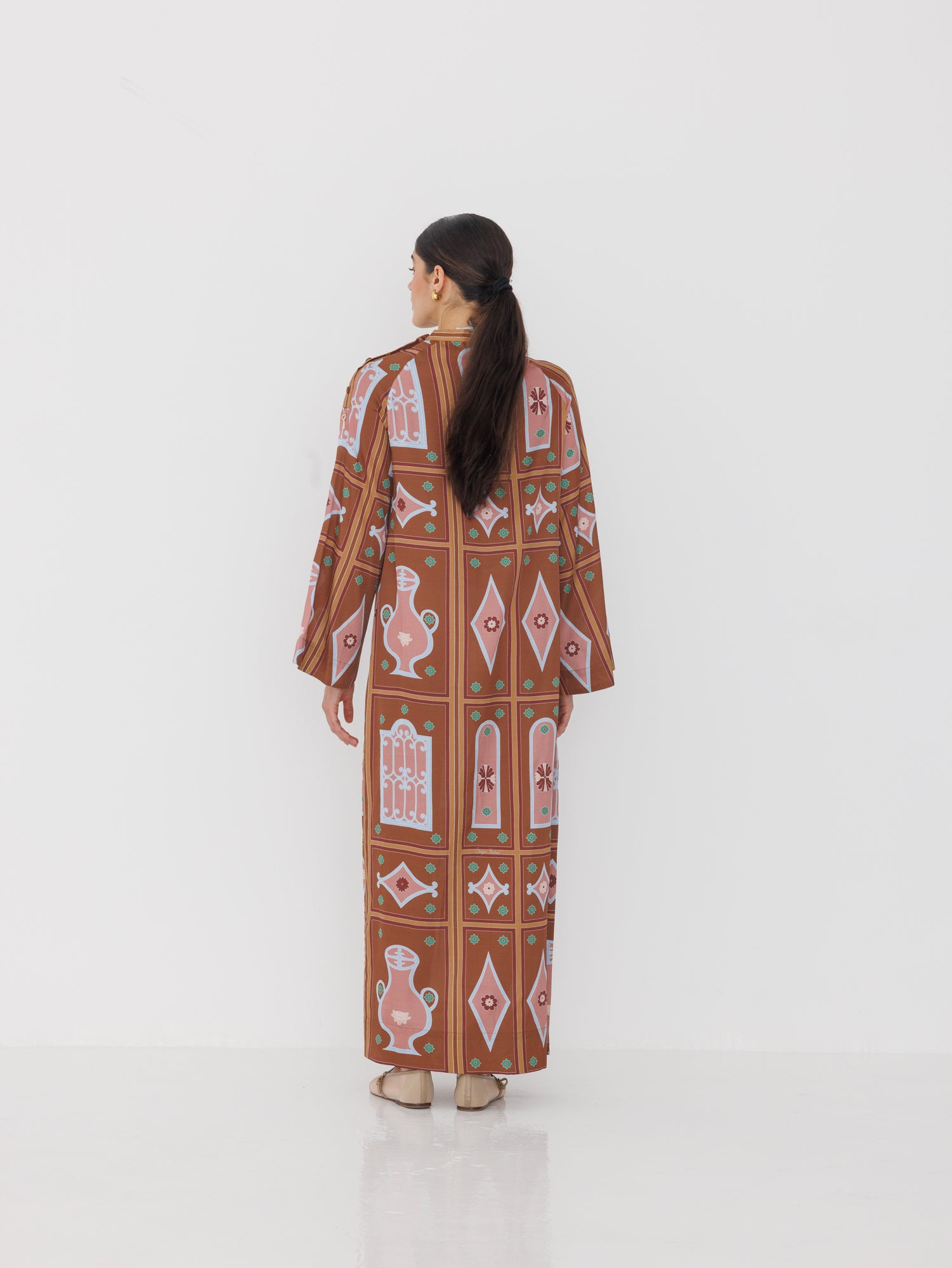 Sukoon silk kaftan