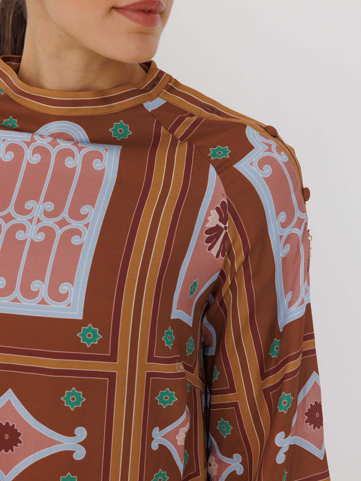 Sukoon silk kaftan