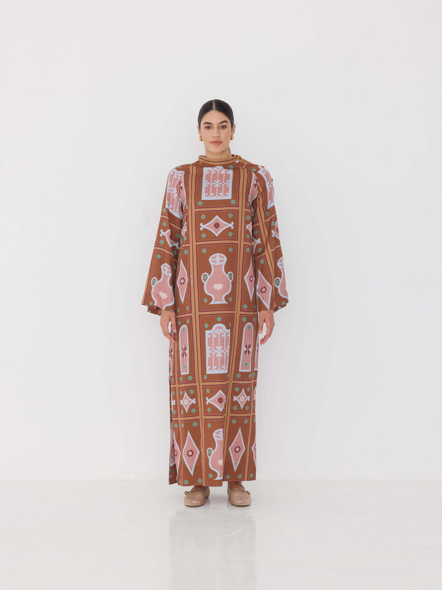 Sukoon silk kaftan