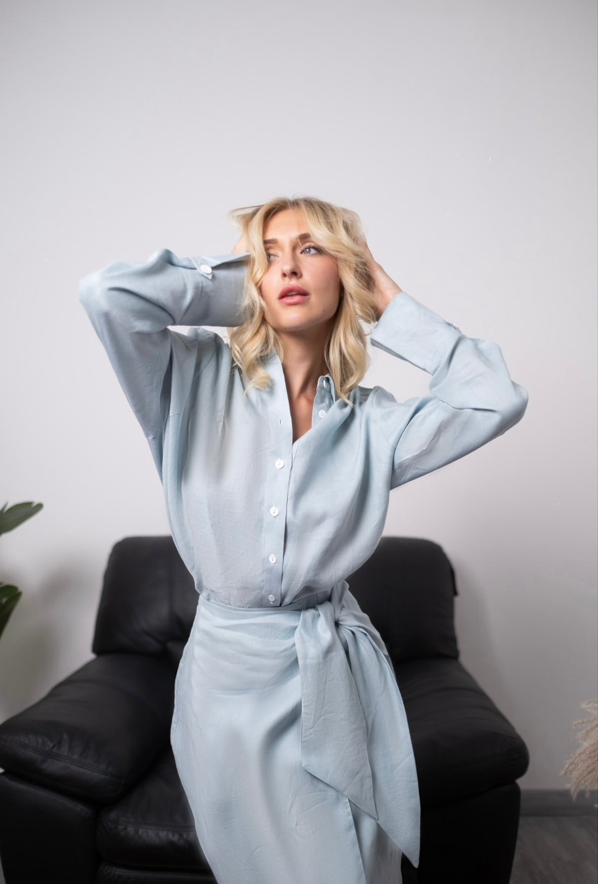 Tiffany wrap maxi skirt