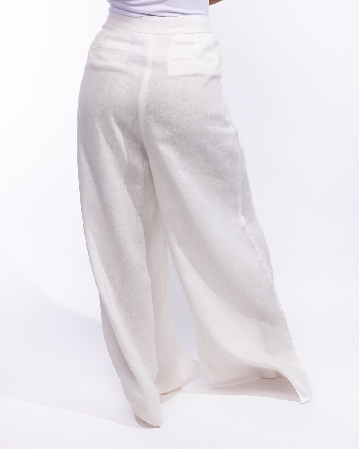 Kaira Pants - The Perfect White