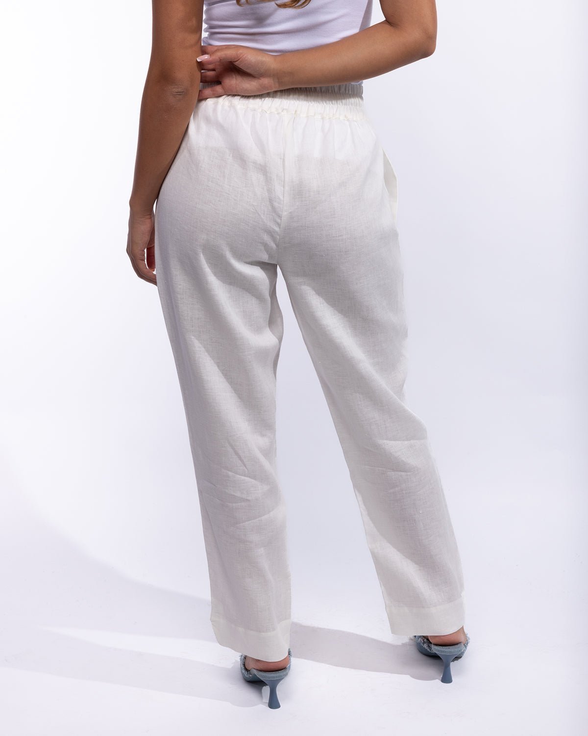 Cleo Pants - White